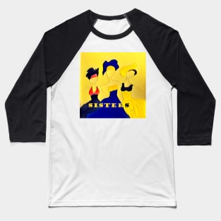 Three Sisters in Yellow Baseball T-Shirt